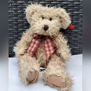 Vintage Russ Berrie & Co Toffee the Bear stuffed animal